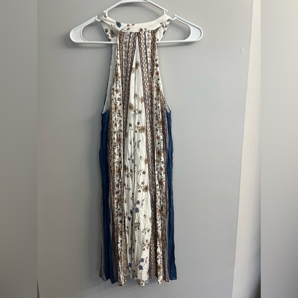 Lost + Wander Floral Sleeveless Mini Dress Sz M Coastal Cowgirl Boho Chic NWT - Picture 3 of 10